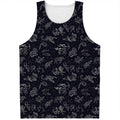 Zodiac Constellation Pattern Print Men's Tank Top