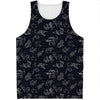 Zodiac Constellation Pattern Print Men's Tank Top