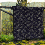 Zodiac Constellation Pattern Print Quilt