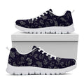 Zodiac Constellation Pattern Print White Running Shoes