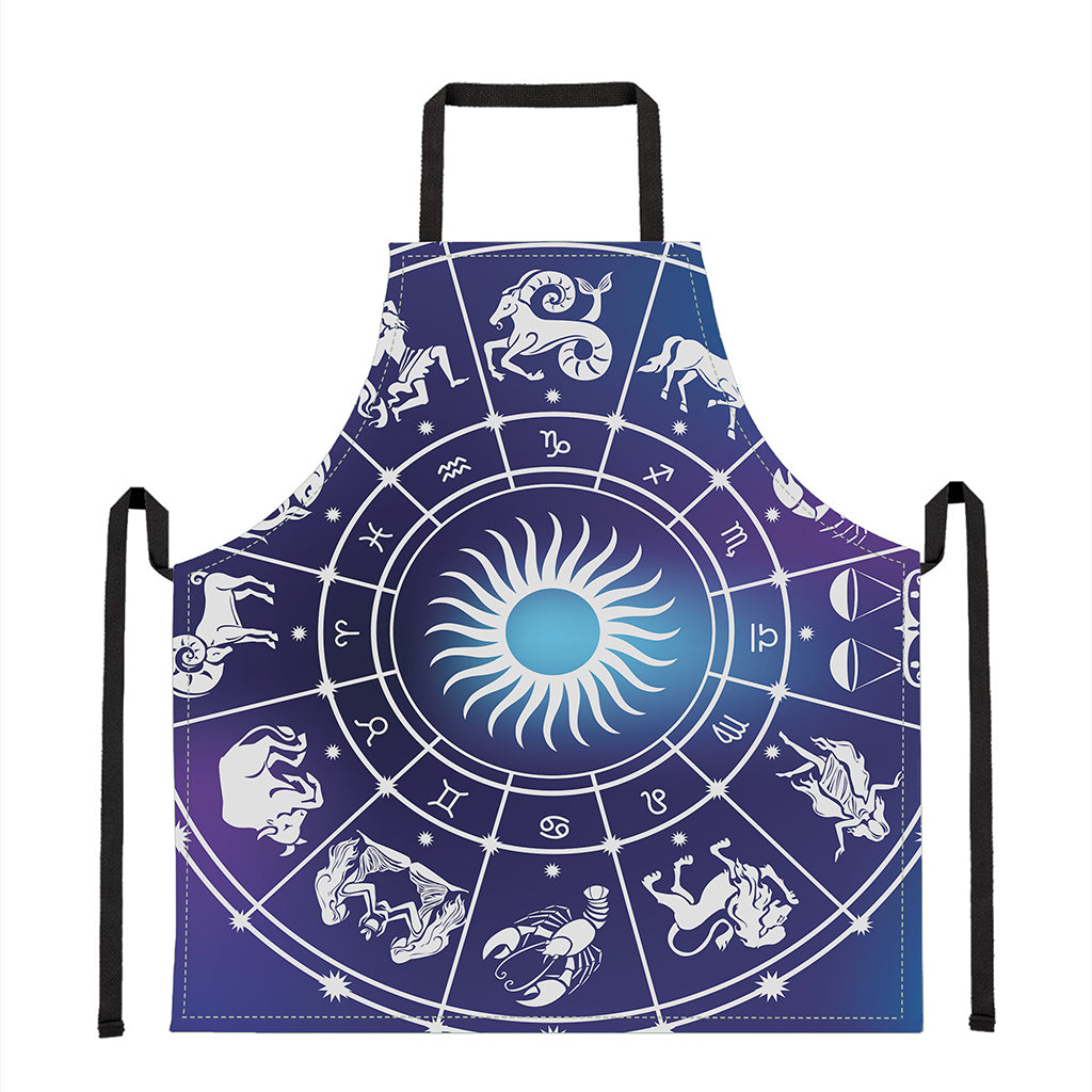 Zodiac Horoscopes Print Apron