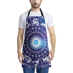 Zodiac Horoscopes Print Apron