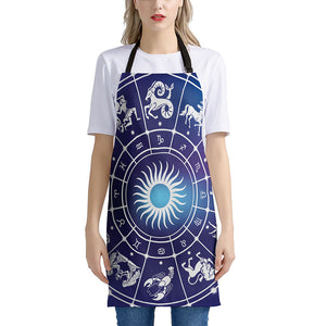 Zodiac Horoscopes Print Apron