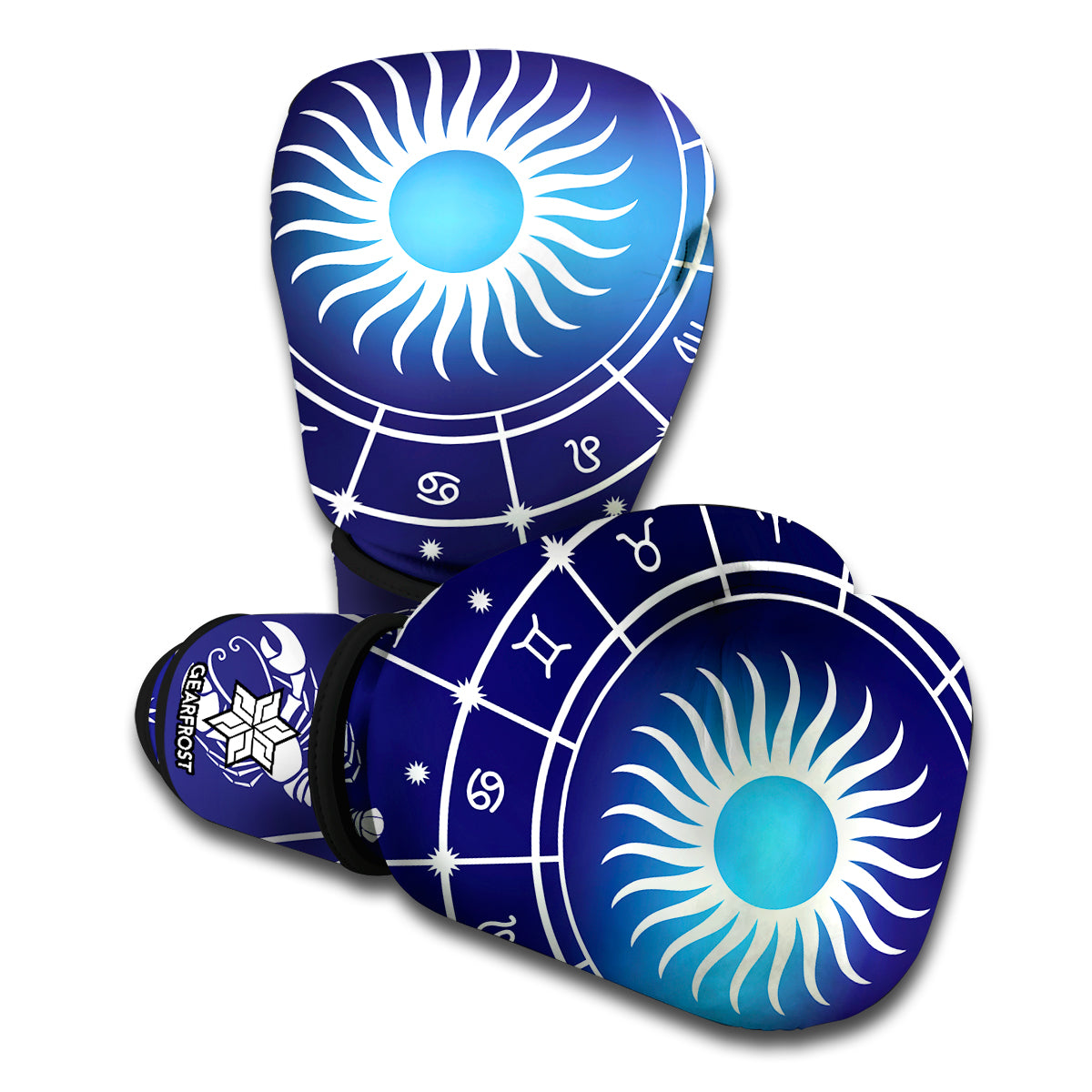 Zodiac Horoscopes Print Boxing Gloves