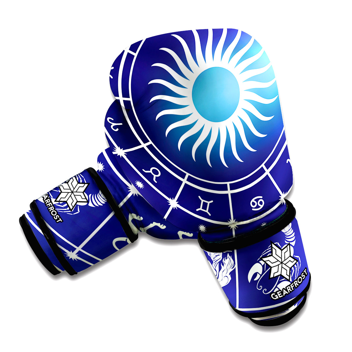 Zodiac Horoscopes Print Boxing Gloves