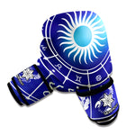 Zodiac Horoscopes Print Boxing Gloves