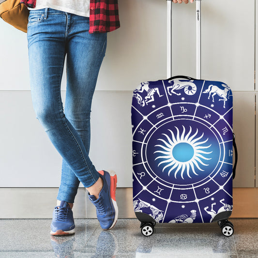 Zodiac Horoscopes Print Luggage Cover