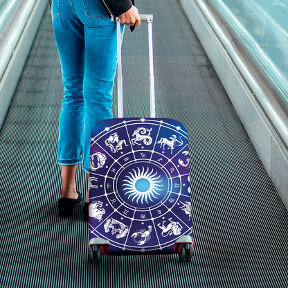 Zodiac Horoscopes Print Luggage Cover