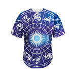 Zodiac Horoscopes Print Men's Baseball Jersey