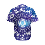 Zodiac Horoscopes Print Men's Baseball Jersey