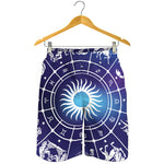 Zodiac Horoscopes Print Men's Shorts