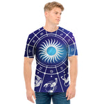 Zodiac Horoscopes Print Men's T-Shirt