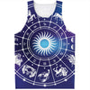 Zodiac Horoscopes Print Men's Tank Top