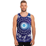 Zodiac Horoscopes Print Men's Tank Top