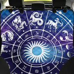 Zodiac Horoscopes Print Pet Car Back Seat Cover