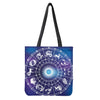 Zodiac Horoscopes Print Tote Bag