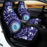 Zodiac Horoscopes Print Universal Fit Car Seat Covers