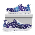 Zodiac Horoscopes Print White Running Shoes