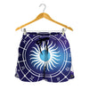 Zodiac Horoscopes Print Women's Shorts