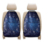 Zodiac Signs Wheel Print Car Seat Organizers
