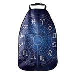 Zodiac Signs Wheel Print Car Seat Organizers