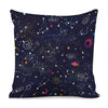 Zodiac Star Signs Galaxy Space Print Pillow Cover