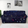 Zodiac Star Signs Galaxy Space Print Sofa Cover