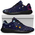 Zodiac Star Signs Galaxy Space Print Walking Shoes
