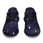 Zodiac Star Signs Galaxy Space Print Sport Shoes GearFrost