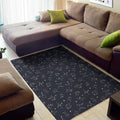Zodiac Star Signs Pattern Print Floor Mat