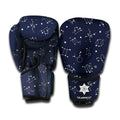 Zodiac Star Signs Pattern Print Boxing Gloves