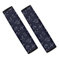 Zodiac Star Signs Pattern Print Car Seat Belt Covers