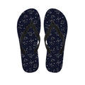 Zodiac Star Signs Pattern Print Flip Flops