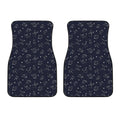 Zodiac Star Signs Pattern Print Front Car Floor Mats
