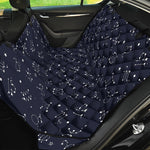 Zodiac Star Signs Pattern Print Pet Car Back Seat Cover