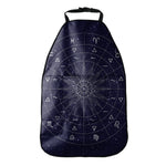 Zodiac Symbols Circle Print Car Seat Organizers