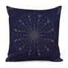 Zodiac Symbols Circle Print Pillow Cover