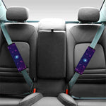 Zodiac Symbols Wheel Print Car Seat Belt Covers