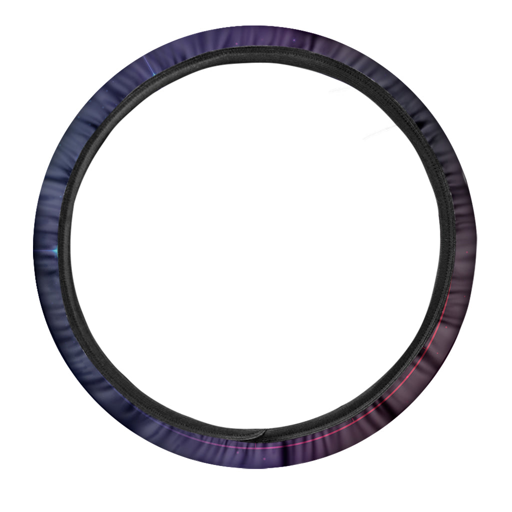 Zodiac Symbols Wheel Print Car Steering Wheel Cover