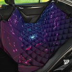 Zodiac Symbols Wheel Print Pet Car Back Seat Cover