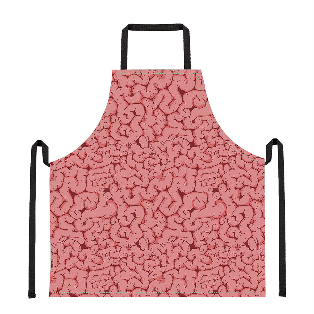 Zombie Brain Print Apron