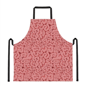 Zombie Brain Print Apron