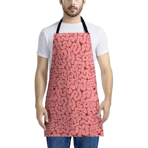 Zombie Brain Print Apron