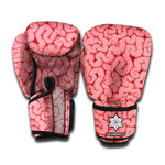 Zombie Brain Print Boxing Gloves