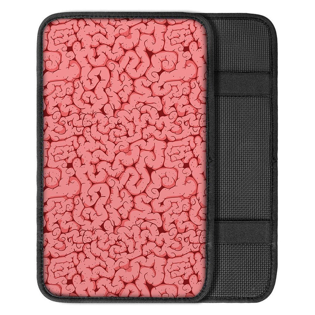 Zombie Brain Print Car Center Console Cover