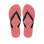 Zombie Brain Print Flip Flops