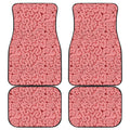 Zombie Brain Print Front and Back Car Floor Mats