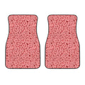 Zombie Brain Print Front Car Floor Mats
