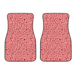 Zombie Brain Print Front Car Floor Mats