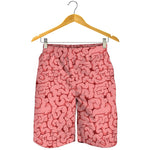 Zombie Brain Print Men's Shorts